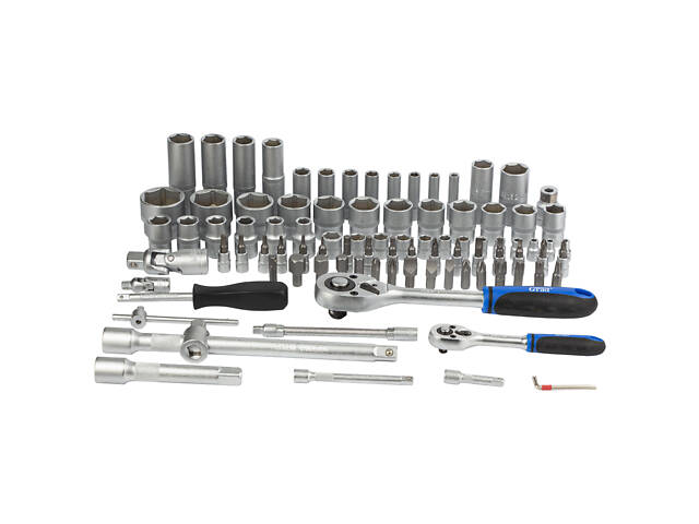 Набор насадок торцевых и биты 1/4', 1/2' 94шт Start GRAD (6003175) - Фото 6