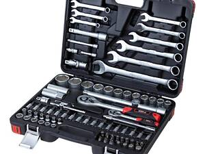 Набір насадок торцевих та біт 1/4', 1/2' 82шт CrV ULTRA (6001142)