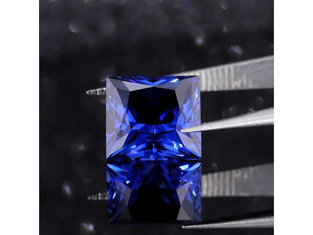 Набір натуральних сапфірів із Камбоджі 7 шт 0.5 карата 7×7 мм, сині кабошони для прикрас і дизайну - Фото 9