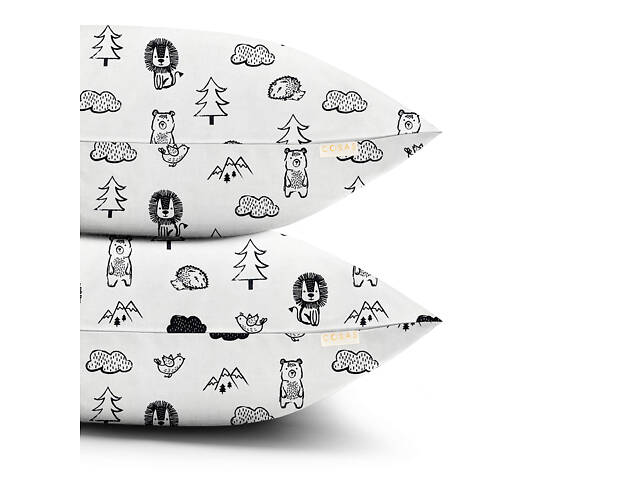 Набор наволочек COSAS ANIMALS CS1 40х60 см Белый - Фото 1
