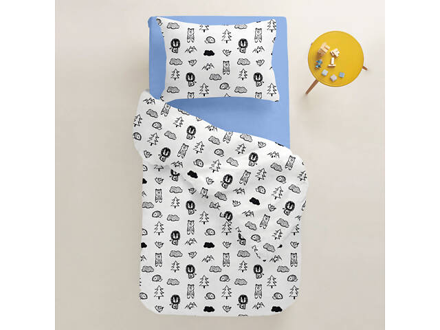 Набор наволочек COSAS ANIMALS CS1 40х60 см Белый - Фото 2