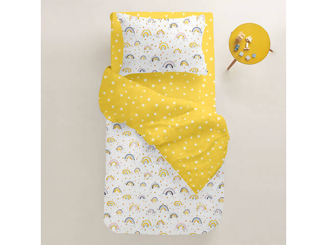 Набір наволочок COSAS RAINBOW CS2 40х60 см Жовтий - Фото 3