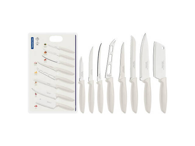 Набір ножів Tramontina Plenus Light Grey 8 шт (23498/332) - Фото 3