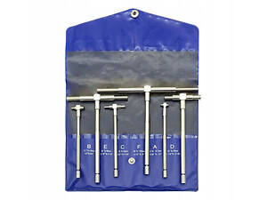 Набір нутромерів телескопічних 8-150 мм 6 штук у сумці TGSB8150