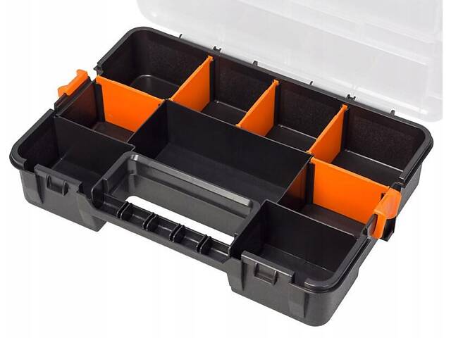 Набір органайзерів 27 відділень 308x220x66мм модульне кріплення пластиковий (компл. 3шт.) [INSBXBXP2320027PT0] Tactix - Фото 2