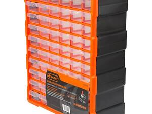 Набір органайзерів 60 відділень 162x385x475мм лотки висувні пластиковий [INSBXBXP2320638PT0] Tactix