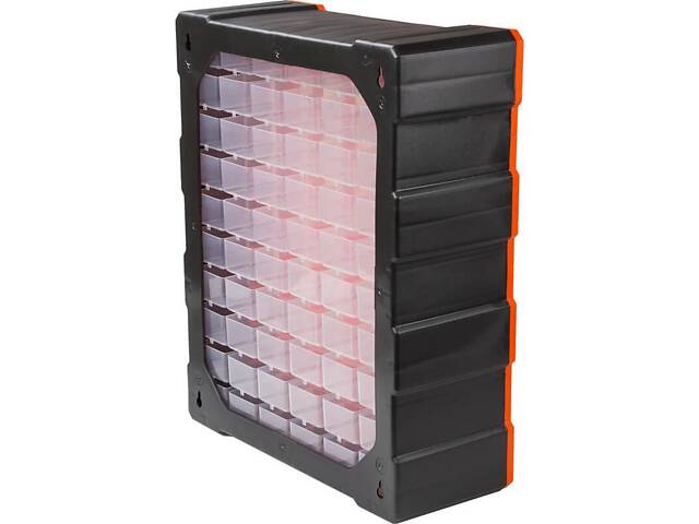 Набір органайзерів 60 відділень 162x385x475мм лотки висувні пластиковий [INSBXBXP2320638PT0] Tactix - Фото 3
