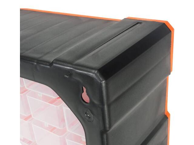 Набір органайзерів 60 відділень 162x385x475мм лотки висувні пластиковий [INSBXBXP2320638PT0] Tactix - Фото 4