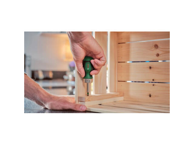 Набір викруток Bosch з тріскачкою 6 насадок (1.600.A02.7PN) - Фото 3