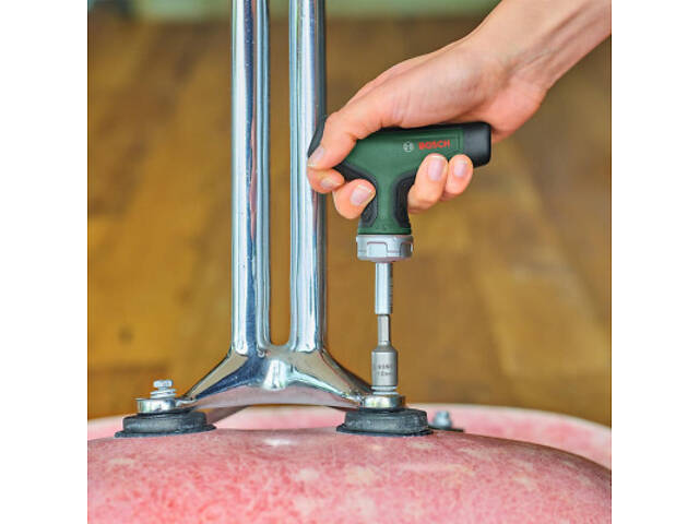 Набір викруток Bosch з тріскачкою, Т-подібна рукоятка, 20 насадок, 109мм, кейс, з (1.600.A02.Z9T) - Фото 6