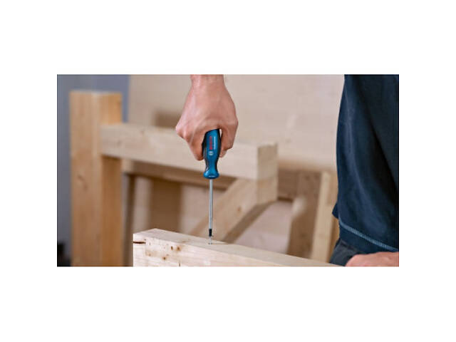 Набор отверток Bosch Torx 6шт, T10х75, T15х75, T20x100, T25x100, T30x125, T40x125 мм (1.600.A01.V09) - Фото 2