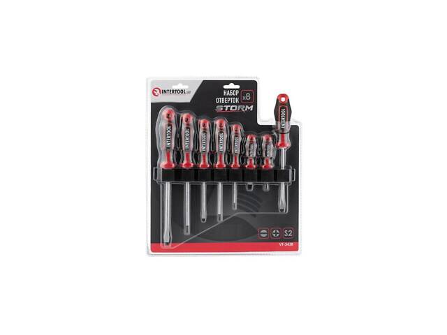 Набір викруток Intertool Storm (8 шт.) (VT-3438) - Фото 5