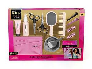 Набір перукаря 626020 (18) 13 елементів, ножиці, люстерко, гребінець, набір для фарбування, заколки, кишеня для інструментів, в коробці