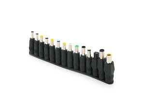 Набір перехідників 14 в 1 під роз'єм 5.5 х 2,1: (7.9х5,5; 7,4х5,0; 3PIN; 5,5х1,5; 6,3х3,0; 5,5х2,5; 5,5х2,1; 6,0х1,4; 5,5х1