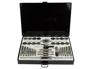 Набор плашек и метчиков 40 предметов (металлический кейс) SIGMA (1643251)