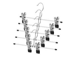 Набір плічок з прищіпками для штанів Ardesto ARHC2805BC 30х11 см 5 чорний