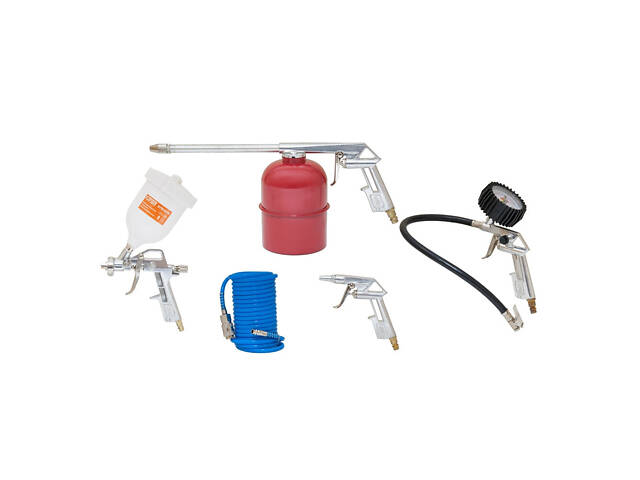 Набор пневмоинструмента (лакокрасочный) GRAD 5шт (6791015) - Фото 3