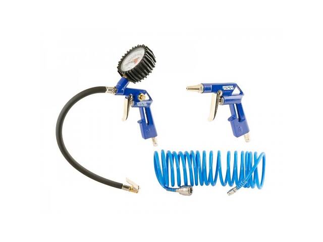 Набор пневмоинструмента MASTERTOOL 3 шт KIT 81-8737 - Фото 1