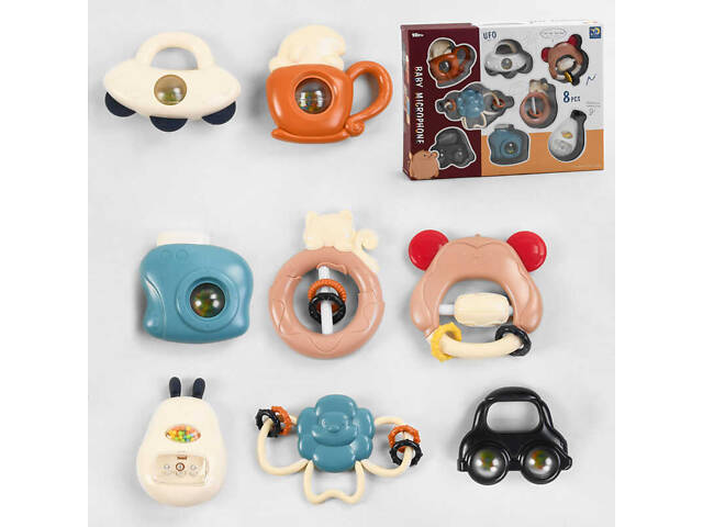 Набір брязкалець 606 (24/2) в коробці - Фото 1