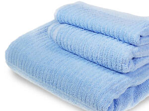 Набор полотенец Supretto 3 шт, голубой