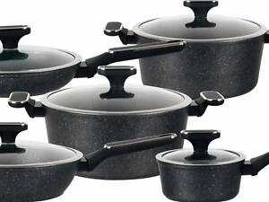 Набір посуду Edenberg EB-12917 10 предметів чорний