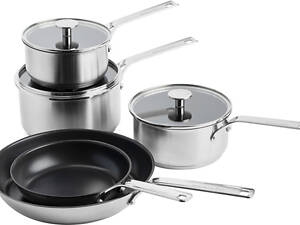 Набір посуду KitchenAid SSS CC004221-001 8 предметів сріблястий