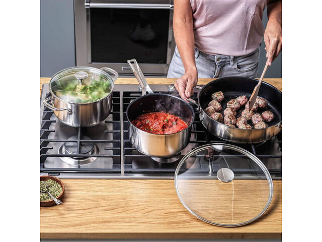 Набір посуду KitchenAid SSS CC004221-001 8 предметів сріблястий - Фото 9