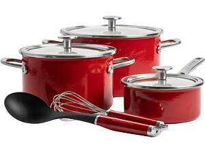 Набір посуду KitchenAid Steel Core CC004920-001 8 предметів червоний