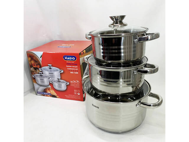 Набір посуду MAGIO MG-1200 - Фото 1