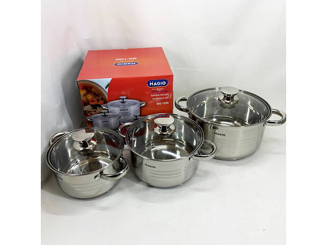 Набір посуду MAGIO MG-1200 - Фото 5