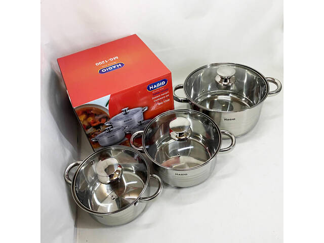 Набір посуду MAGIO MG-1200 - Фото 6