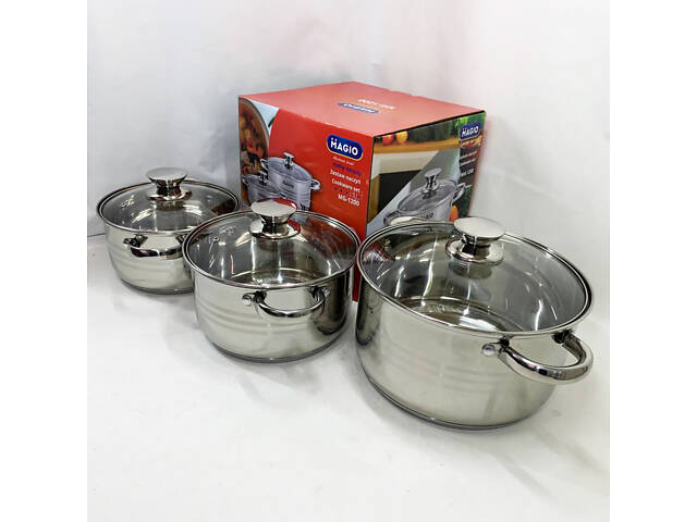 Набір посуду MAGIO MG-1200 - Фото 8