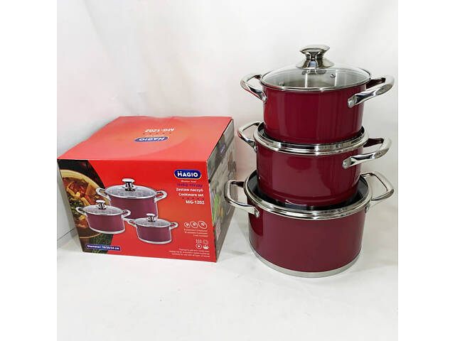 Набір посуду MAGIO MG-1202 - Фото 3