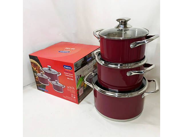 Набір посуду MAGIO MG-1202 - Фото 4