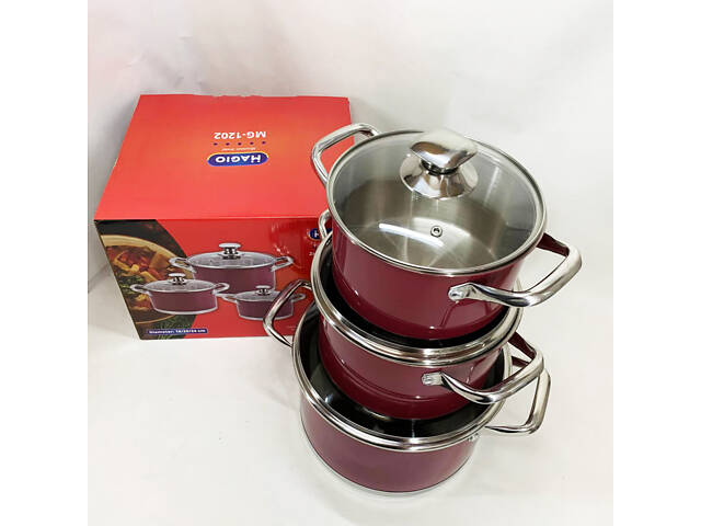 Набір посуду MAGIO MG-1202 - Фото 6