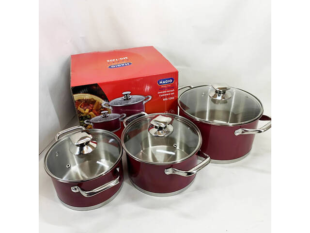 Набір посуду MAGIO MG-1202 - Фото 7