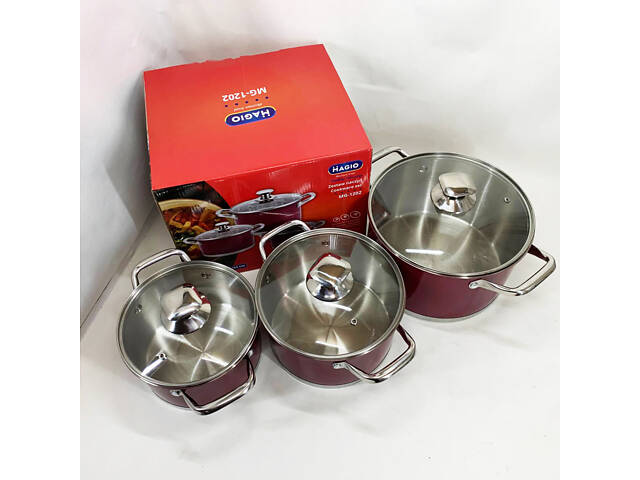 Набір посуду MAGIO MG-1202 - Фото 8