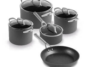 Набір посуду Ninja ZEROSTICK Premium C35005DE 9 предметів чорний