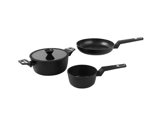 Набір посуду Sogo Чорний 4 предмети OOL-SS-23200 - Фото 2