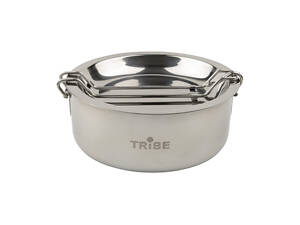 Набір посуду Tribe Tourist Set 1,2 л сталевий T-FG-0008-metal