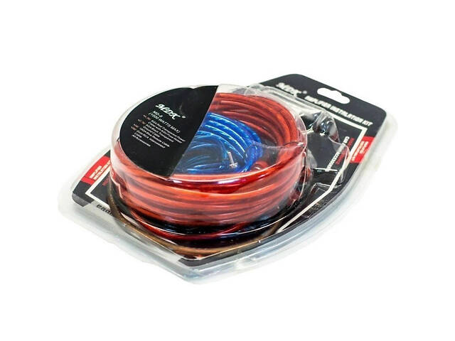 Набір дротів для встановлення саббуфера kit MD 8, набір кабелів для автоакустики - Фото 4