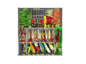 Набір приманок set2 для риболовлі в кейсі