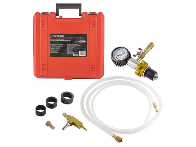 Набор приспособлений для замены жидкости в системе охлаждения (Ø адаптеров: 35, 39, 44мм), в кейсе FORSAGE - Фото 1