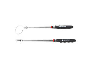 Магніт телескопічний з підсвічуванням в комплекті з дзеркалом телескопічним, 2пр. F-617L2