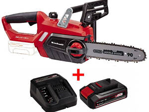Набор пила цепная Einhell GE-LC 18 Li Solo + зарядное устройство и аккумулятор 18V 2,5 Ah