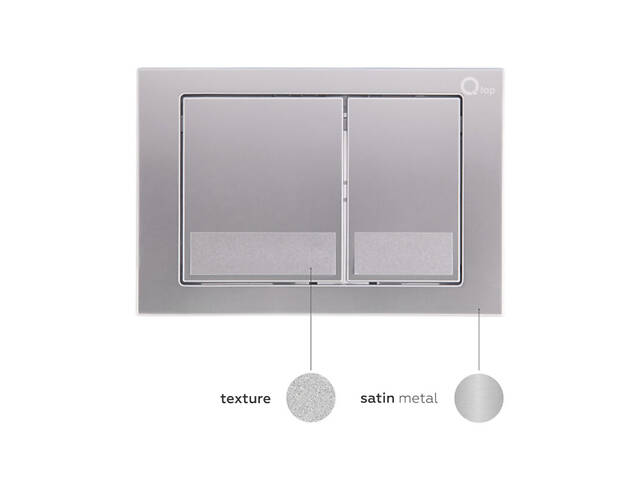 Набор Qtap Инсталляция 3 В 1 Nest Qt0133M425 С Панелью Смыва Квадратной Qt0111M06029Sat + Унитаз С Сиденьем Jay Qt073351 - Фото 3