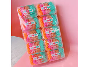 Набор резинок для волос Бабочки 11702 140 шт