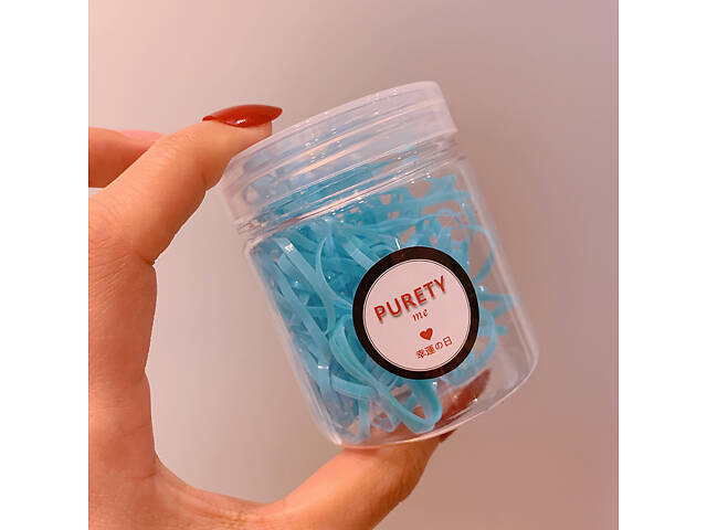 Набор резинок для волос Color 1 11712 210 шт - Фото 1