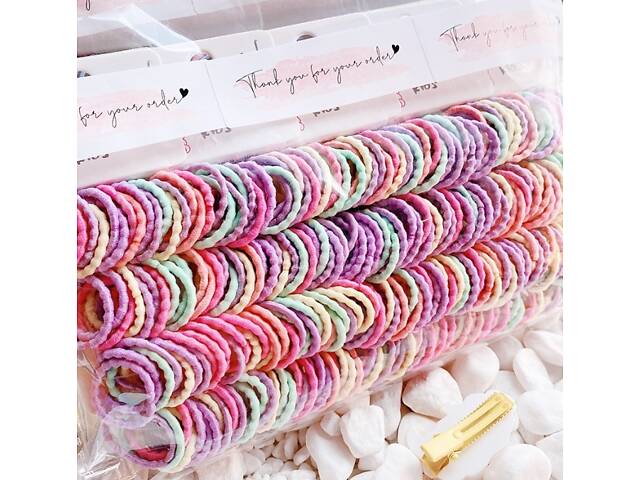 Набор резинок для волос Color 10 11687 15 шт/уп - Фото 1