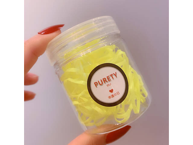 Набор резинок для волос Color 2 11713 270 шт - Фото 1